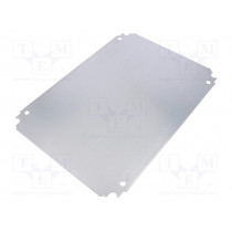 NSYMM43; Mounting plate; galvanised steel; NSYCRN43200,NSYS3D3415; 1.8mm; SCHNEIDER ELECTRIC
