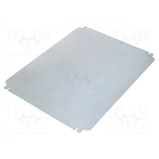 NSYMM45SB; Mounting plate; galvanised steel; NSYSBM405012; 2mm; Spacial SBM; SCHNEIDER ELECTRIC