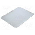 NSYMM54; Mounting plate; galvanised steel; NSYCRN54200P,NSYCRN54250P; SCHNEIDER ELECTRIC