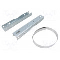 NSYSFPSC30; Pole mounting kit; galvanised steel; 295mm; SCHNEIDER ELECTRIC