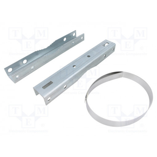 NSYSFPSC30; Pole mounting kit; galvanised steel; 295mm; SCHNEIDER ELECTRIC