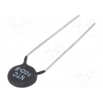 NTCS-10-10-2; NTC thermistor; THT; 10Ω; 10.5mm; -55÷200°C; SR PASSIVES