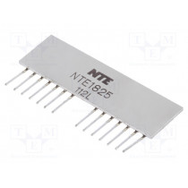 NTE1825; IC: driver; motor controller; 2A; Uoper: 3÷24V; Uin: 6.45V; SIP16; NTE Electronics