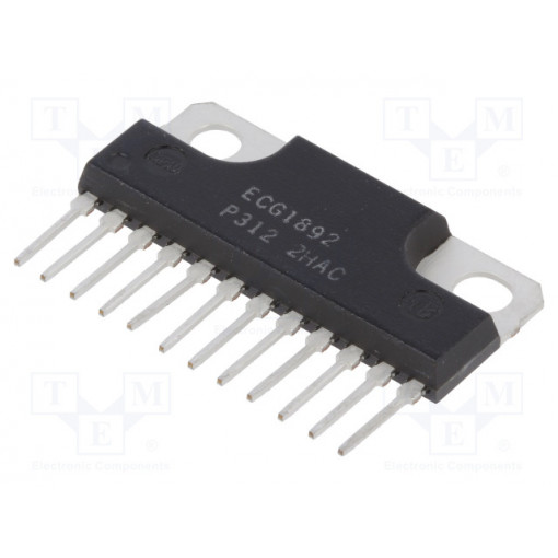 NTE1892; IC: driver; thermal protection; bidirectional,motor controller; NTE Electronics
