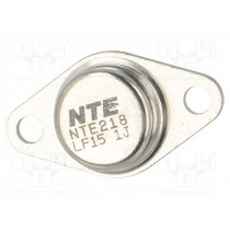 NTE218; Transistor: PNP; bipolar; 80V; 4A; 40W; TO66; NTE Electronics