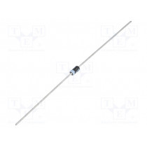 NTE5025A; Diode: Zener; 0.5W; 16V; DO35; single diode; 100nA; NTE Electronics
