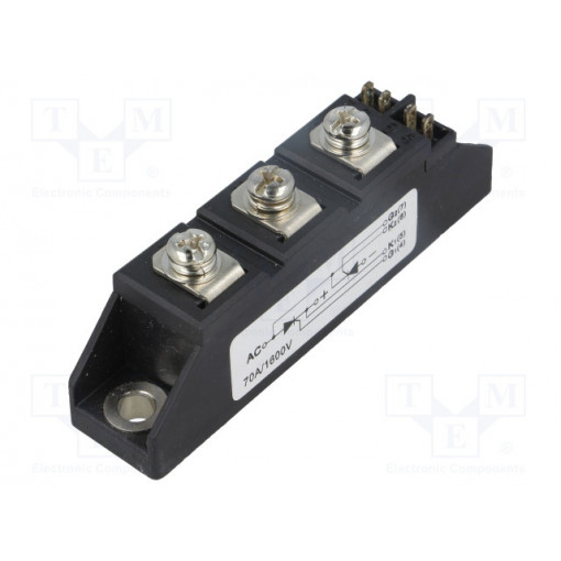 NTE5714; Module: thyristor; double series; 1.6kV; 70A; 21MM; Ufmax: 1.48V; NTE Electronics
