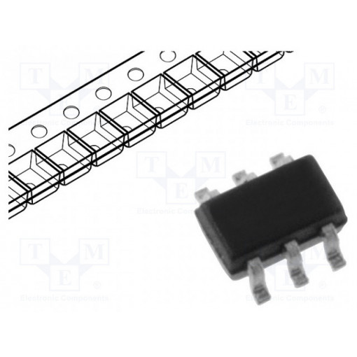 NTJD5121NT1G; Transistor: N-MOSFET x2; unipolar; 60V; 0.295A; 0.25W; SC88; ON SEMICONDUCTOR