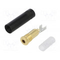 NYS240BG; Plug; Jack 3,5mm; female; stereo; straight; for cable; soldering; NEUTRIK