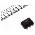 NTZD3155CT1G; Transistor: N/P-MOSFET; unipolar; complementary; -20/20V; 0.25W; ON SEMICONDUCTOR NTZD3155CT1G; Transistor: N/P-MOSFET; unipolar; complementary; -20/20V; 0.25W; ON SEMICONDUCTOR