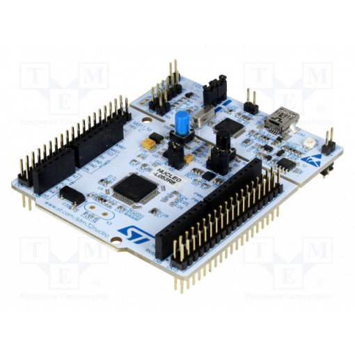 NUCLEO-L053R8; Dev.kit: STM32; STM32L053R8T6; Add-on connectors: 2; base board; STMicroelectronics