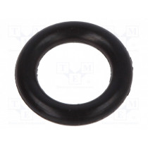 01-0005.00X 1.5    ORING  70NBR; O-ring gasket; NBR; Thk: 1.5mm; Øint: 5mm; black; -30÷100°C; ORING USZCZELNIENIA TECHNICZNE