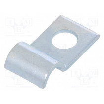1015 6 G; Screw mounted clamp; ØBundle : 6mm; Ømount.hole: 6mm; W: 12mm; OBO BETTERMANN 1015 6 G; Screw mounted clamp; ØBundle : 6mm; Ømount.hole: 6mm; W: 12mm; OBO BETTERMANN