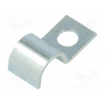 1015 10 G; Screw mounted clamp; ØBundle : 10mm; Ømount.hole: 6mm; W: 12mm; OBO BETTERMANN 1015 10 G; Screw mounted clamp; ØBundle : 10mm; Ømount.hole: 6mm; W: 12mm; OBO BETTERMANN