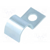 1015 12 G; Screw mounted clamp; ØBundle : 12mm; Ømount.hole: 6mm; W: 14mm; OBO BETTERMANN 1015 12 G; Screw mounted clamp; ØBundle : 12mm; Ømount.hole: 6mm; W: 14mm; OBO BETTERMANN