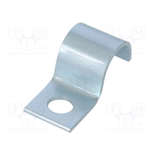 1015 13 G; Screw mounted clamp; ØBundle : 13mm; Ømount.hole: 6mm; W: 14mm; OBO BETTERMANN 1015 13 G; Screw mounted clamp; ØBundle : 13mm; Ømount.hole: 6mm; W: 14mm; OBO BETTERMANN