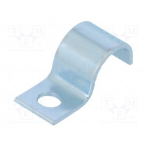 1015 15 G; Screw mounted clamp; ØBundle : 15mm; Ømount.hole: 6mm; W: 14mm; OBO BETTERMANN 1015 15 G; Screw mounted clamp; ØBundle : 15mm; Ømount.hole: 6mm; W: 14mm; OBO BETTERMANN