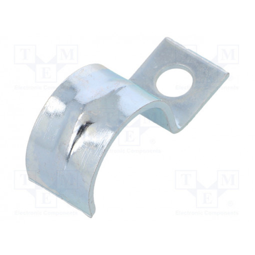 1015 20 G; Screw mounted clamp; ØBundle : 20mm; Ømount.hole: 6mm; W: 14mm; OBO BETTERMANN 1015 20 G; Screw mounted clamp; ØBundle : 20mm; Ømount.hole: 6mm; W: 14mm; OBO BETTERMANN