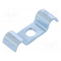 1015 D 7 G; Screw mounted clamp; ØBundle : 7mm; Ømount.hole: 6mm; W: 12mm; OBO BETTERMANN 1015 D 7 G; Screw mounted clamp; ØBundle : 7mm; Ømount.hole: 6mm; W: 12mm; OBO BETTERMANN