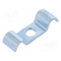 1015 D 7 G; Screw mounted clamp; ØBundle : 7mm; Ømount.hole: 6mm; W: 12mm; OBO BETTERMANN 1015 D 7 G; Screw mounted clamp; ØBundle : 7mm; Ømount.hole: 6mm; W: 12mm; OBO BETTERMANN