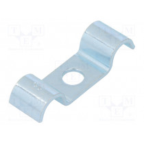 1015 D 8 G; Screw mounted clamp; ØBundle : 8mm; Ømount.hole: 6mm; W: 12mm; OBO BETTERMANN 1015 D 8 G; Screw mounted clamp; ØBundle : 8mm; Ømount.hole: 6mm; W: 12mm; OBO BETTERMANN