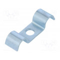 1015 D 9 G; Screw mounted clamp; ØBundle : 9mm; Ømount.hole: 6mm; W: 12mm; OBO BETTERMANN 1015 D 9 G; Screw mounted clamp; ØBundle : 9mm; Ømount.hole: 6mm; W: 12mm; OBO BETTERMANN