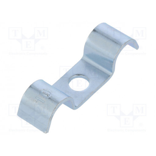 1015 D 10 G; Screw mounted clamp; ØBundle : 10mm; Ømount.hole: 6mm; W: 12mm; OBO BETTERMANN 1015 D 10 G; Screw mounted clamp; ØBundle : 10mm; Ømount.hole: 6mm; W: 12mm; OBO BETTERMANN