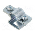 733 13 G; T-bolt clamp; W: 39mm; Clamping: 11÷13mm; steel; Plating: zinc; OBO BETTERMANN