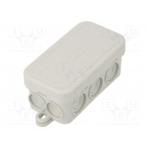 A 6; Enclosure: junction box; X: 43mm; Y: 80mm; Z: 36mm; polyetylene; IP55; OBO BETTERMANN