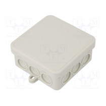 A 11; Enclosure: junction box; X: 85mm; Y: 85mm; Z: 40mm; polyetylene; IP55; OBO BETTERMANN
