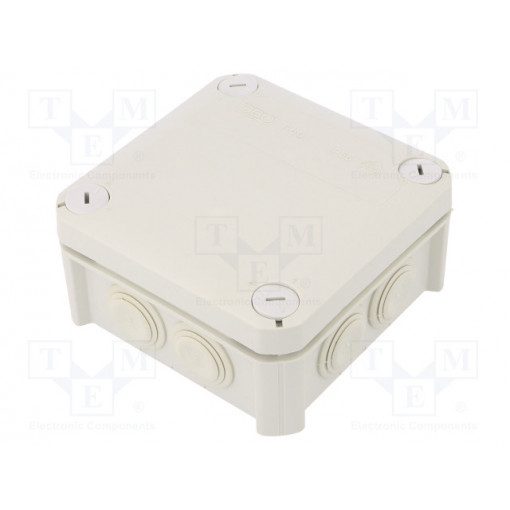 T 60; Enclosure: junction box; X: 114mm; Y: 114mm; Z: 57mm; polypropylene; OBO BETTERMANN