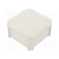 T 40 OE; Enclosure: junction box; X: 90mm; Y: 90mm; Z: 52mm; polypropylene; OBO BETTERMANN