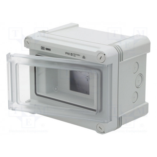 SDB 03L PC; Enclosure: for modular components; IP66; Mounting: wall mount; OBO BETTERMANN