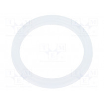 107 F M16 PE; Gasket; polyetylene; Thk: 1.1mm; Øint: 16mm; Øout: 20.9mm; M16; OBO BETTERMANN