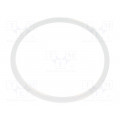 107 F M50 PE; Gasket; polyetylene; Thk: 2mm; Øint: 50mm; Øout: 60.1mm; M50; OBO BETTERMANN