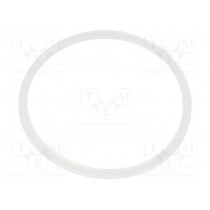 107 F M50 PE; Gasket; polyetylene; Thk: 2mm; Øint: 50mm; Øout: 60.1mm; M50; OBO BETTERMANN