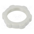 116 PG16; Nut; PG16; polystyrene; Thk: 6mm; Spanner: 30mm; light grey; OBO BETTERMANN