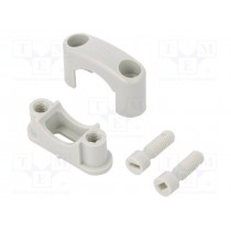 3081 LGR; Fixing clamp; Cable P-clips; ØBundle : 15÷25mm; W: 17mm; L: 51mm; OBO BETTERMANN