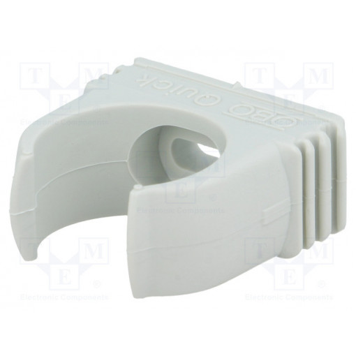 2955 M25; Bracket; ØBraid : 24.3mm; polypropylene; Colour: light grey; OBO BETTERMANN