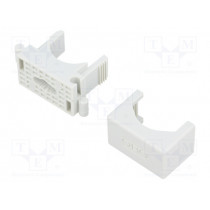 2037 12-20 LGR; Bracket; ØBraid : 12÷20mm; W: 28mm; H: 26mm; OBO BETTERMANN