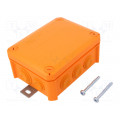 T 100 ED 6-5 A; Enclosure: junction box; X: 116mm; Y: 150mm; Z: 67mm; polypropylene; OBO BETTERMANN T 100 ED 6-5 A; Enclosure: junction box; X: 116mm; Y: 150mm; Z: 67mm; polypropylene; OBO BETTERMANN