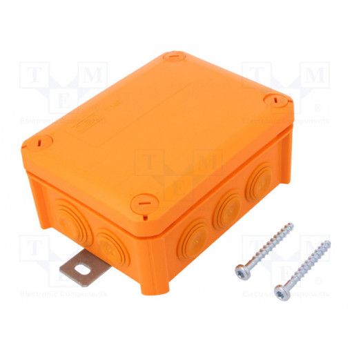 T 100 ED 6-5 A; Enclosure: junction box; X: 116mm; Y: 150mm; Z: 67mm; polypropylene; OBO BETTERMANN