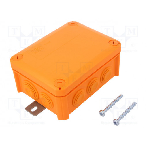 T 100 ED 10-5 A; Enclosure: junction box; X: 116mm; Y: 150mm; Z: 67mm; polypropylene; OBO BETTERMANN