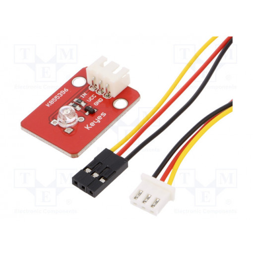 OKY3215; Module: LED; 2÷2.5VDC; Dim: 31x21mm; Application: ARDUINO; ØLED: 3mm; OKYSTAR