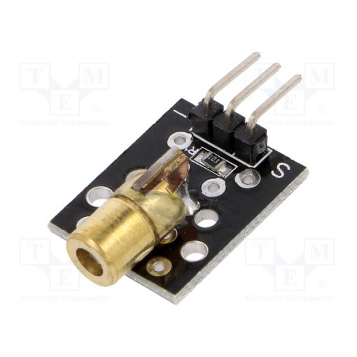 OKY3301; Diode: laser; 5VDC; Dim: 15x24mm; λd: 650nm; 2.2g; OKYSTAR