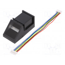 OKY3429; Sensor: fingerprint scanner; optical; TTL,UART; 55x21x21.5mm; OKYSTAR