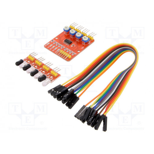 OKY3518; Sensor: distance; reflective; 5VDC; Channels: 4; 42x38mm; OKYSTAR