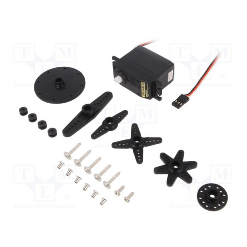 OKY8086; Motor: servo; 4.8÷6VDC; standard; digital; 40g; 40x20.2x36mm; 120°; SpringRC