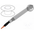 0011202; Wire; OLFLEX® 191 CY; 2x1mm2; tinned copper braid; PVC; grey; LAPP KABEL