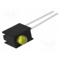 OPL-3004YD-60-H1A; LED; in housing; yellow; 3mm; No.of diodes: 1; 20mA; 60°; 2.1÷2.5V; OPTO Plus LED Corp. OPL-3004YD-60-H1A; LED; in housing; yellow; 3mm; No.of diodes: 1; 20mA; 60°; 2.1÷2.5V; OPTO Plus LED Corp.